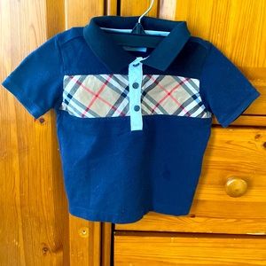 Burberry Navy Blue Shirt